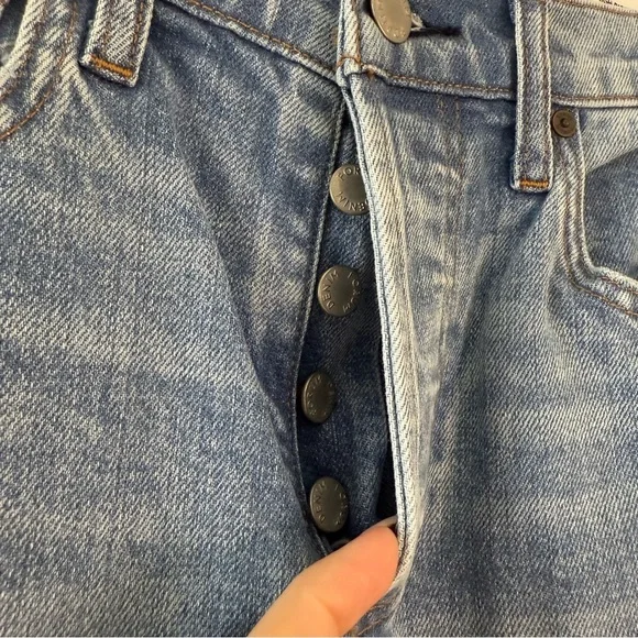 Aritzia Denim Forum The Arlo High Rise Straight Jeans Size 25W 30L - Picture 4 of 9